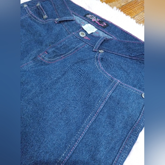 Kik Wear × Kik Girl y2k super wideleg skater jeans w/big pockets! Taking offers! - Picture 6 of 16